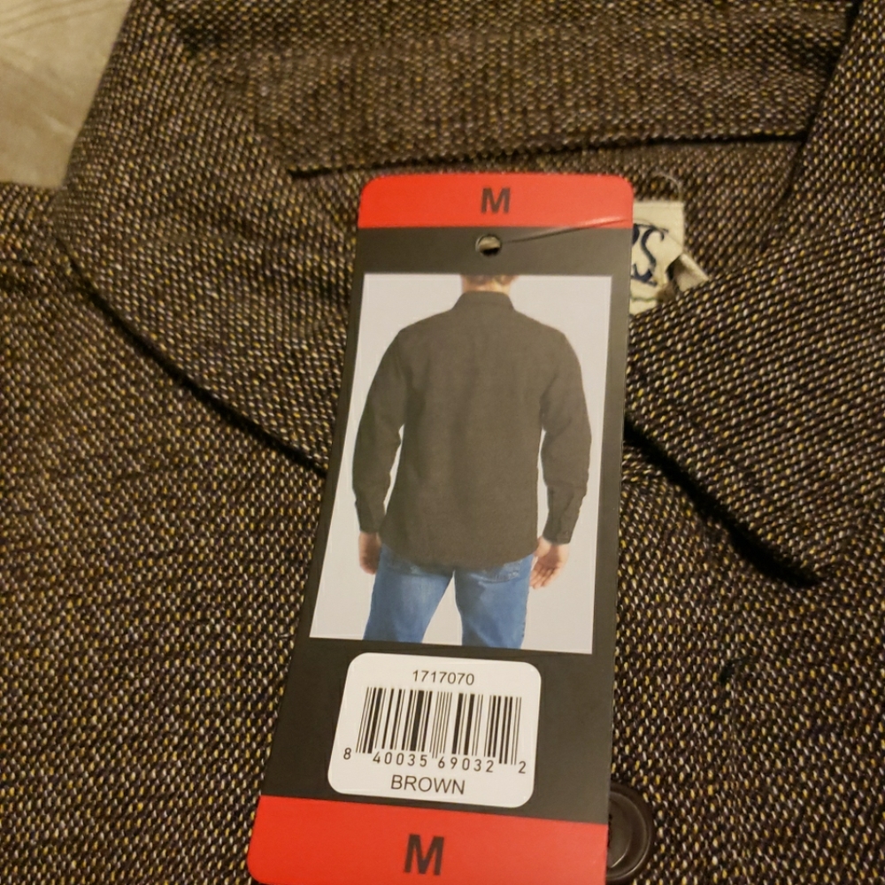 Men's Grayers Heavyweight Shirt Jacket - Medium Brown